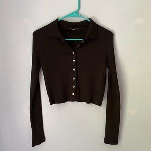 never worn black brandy top